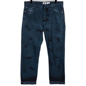 Dior Women's Straight-Leg Jeans in Dark Blue Wash